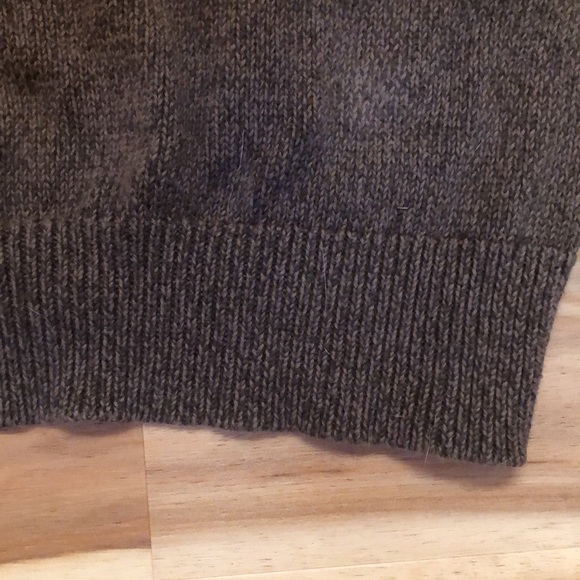 Ralph Lauren Brown Cotton Cowl Neck Sweater Small - Picture 8 of 11